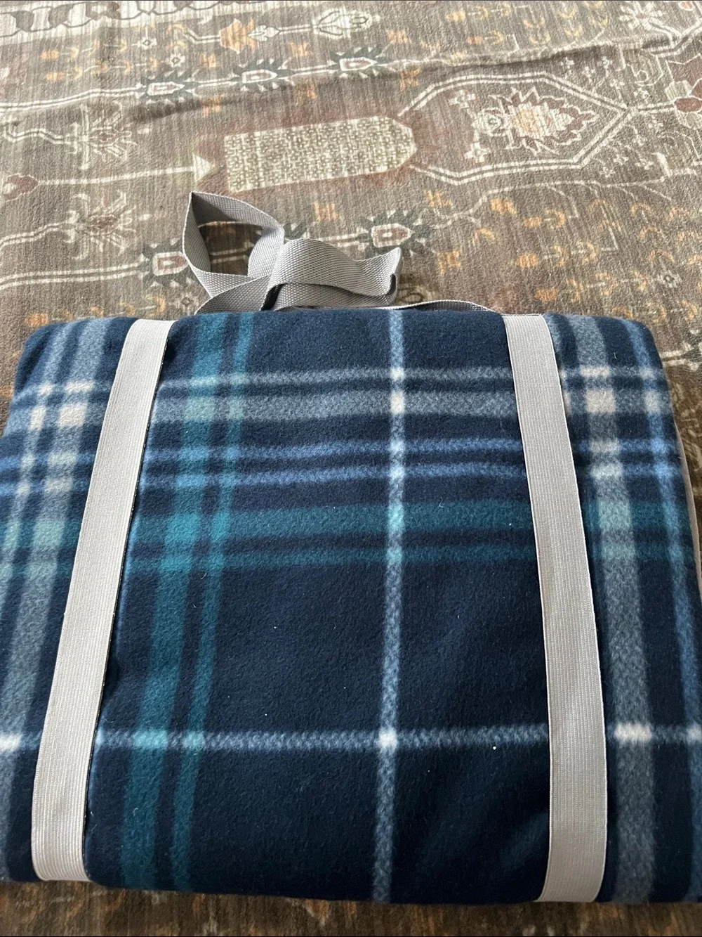 Mainstays blue plaid